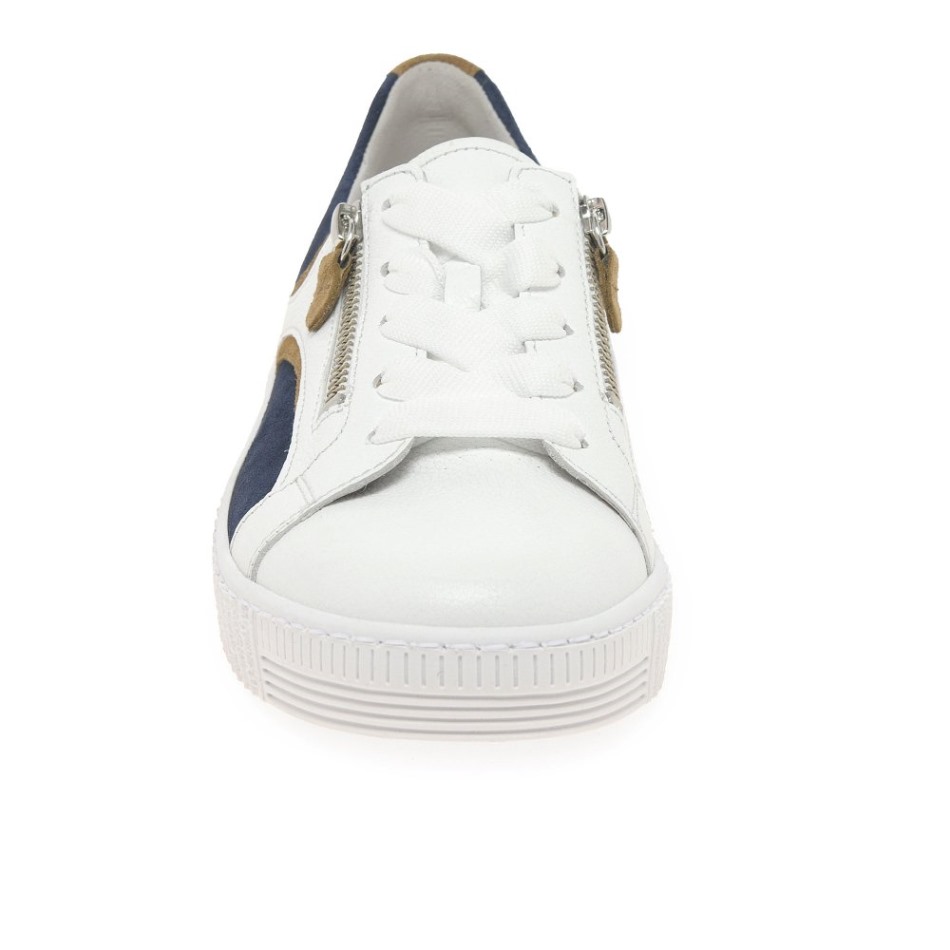 Gabour | Baskets Femme Wemo Exclusives Blanc/marine
